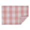 DII® Reversible Gingham & Buffalo Check Placemat Set, 4ct.